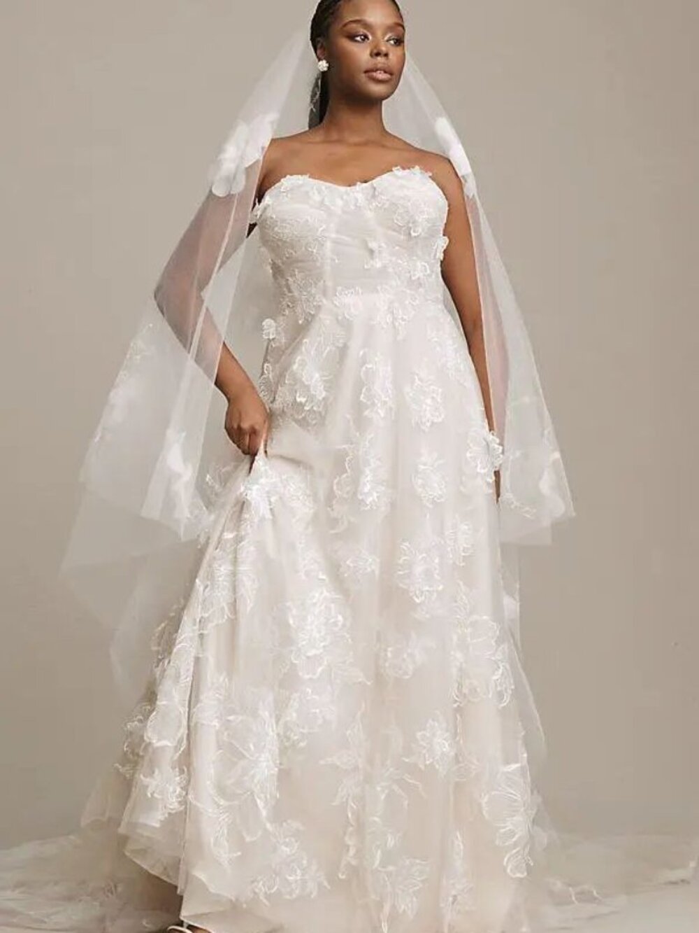 Watters Arien Wedding Gown Size 6 & 14 - Picture 4 of 16